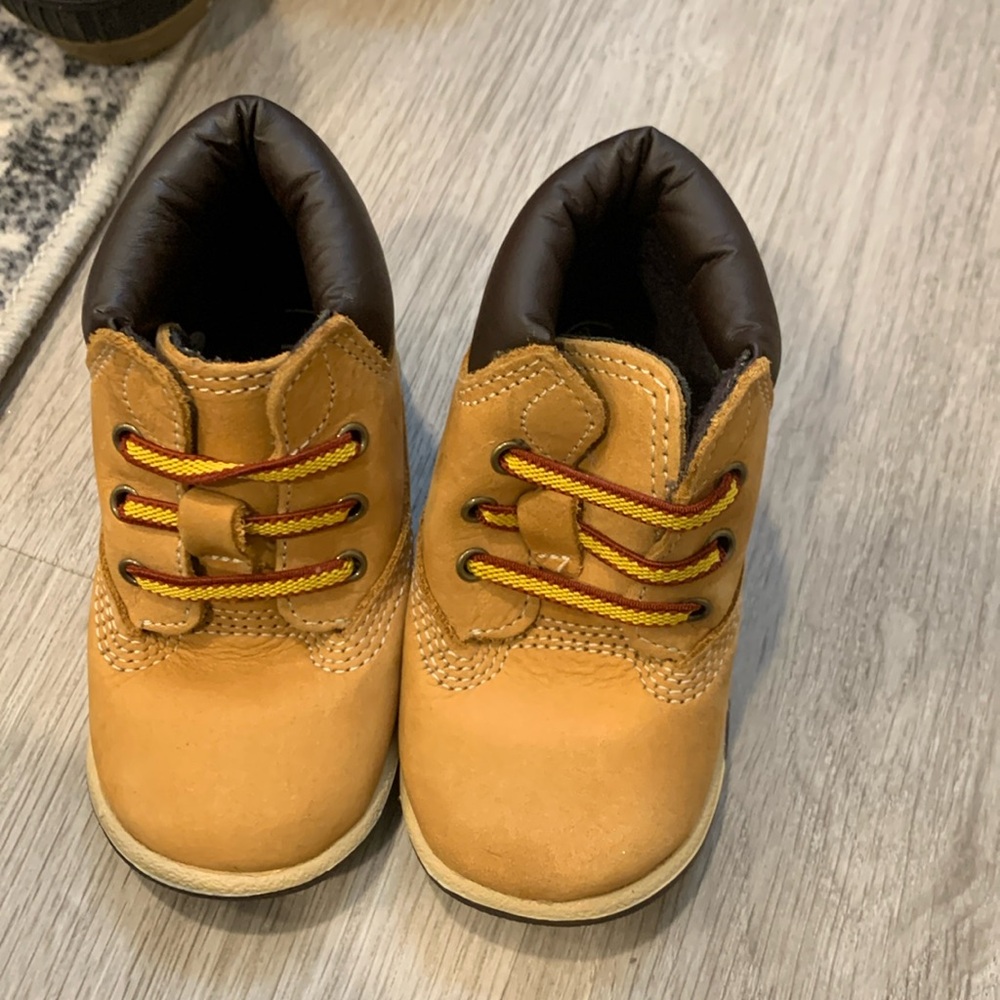 Baby timberlands size 3 boots